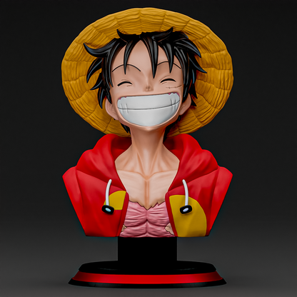 Luffy STL File 3D Printing Design File Anime One Piece Character 0213