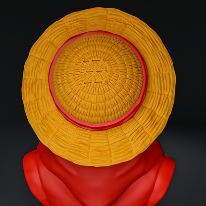 Luffy STL File 3D Printing Design File Anime One Piece Character 0213