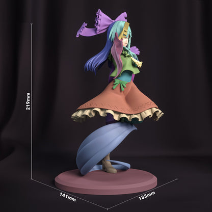 Reimu STL Touhou Project STL File 3D Printing Digital STL Design Game Character 0167