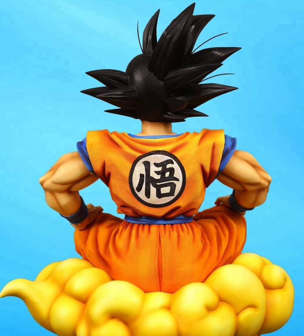 Goku Anime STL Fichier Impression 3D Fichier STL numérique Anime Dragon Ball Z Personnage 0035