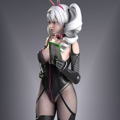 Anime Bunny Girl STL Archivo 3D Impresión Digital STL Archivo Xbox Girl Personaje 0052