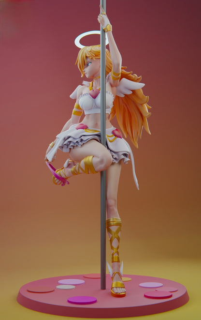 Pole Dancer STL Fichier Impression 3D Fichier STL numérique Anime Personnage féminin 0037