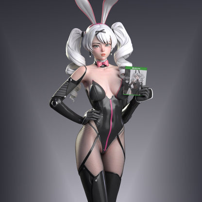 Anime Bunny Girl STL File 3D Printing Digital STL File Xbox Girl Character 0052